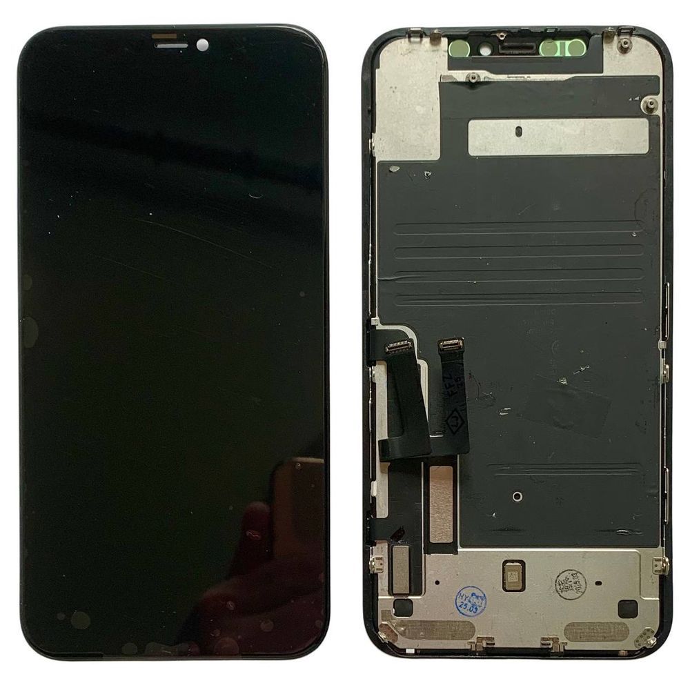 Дисплей для iPhone 11 з чорним тачскріном, Original (REF) 105011 фото