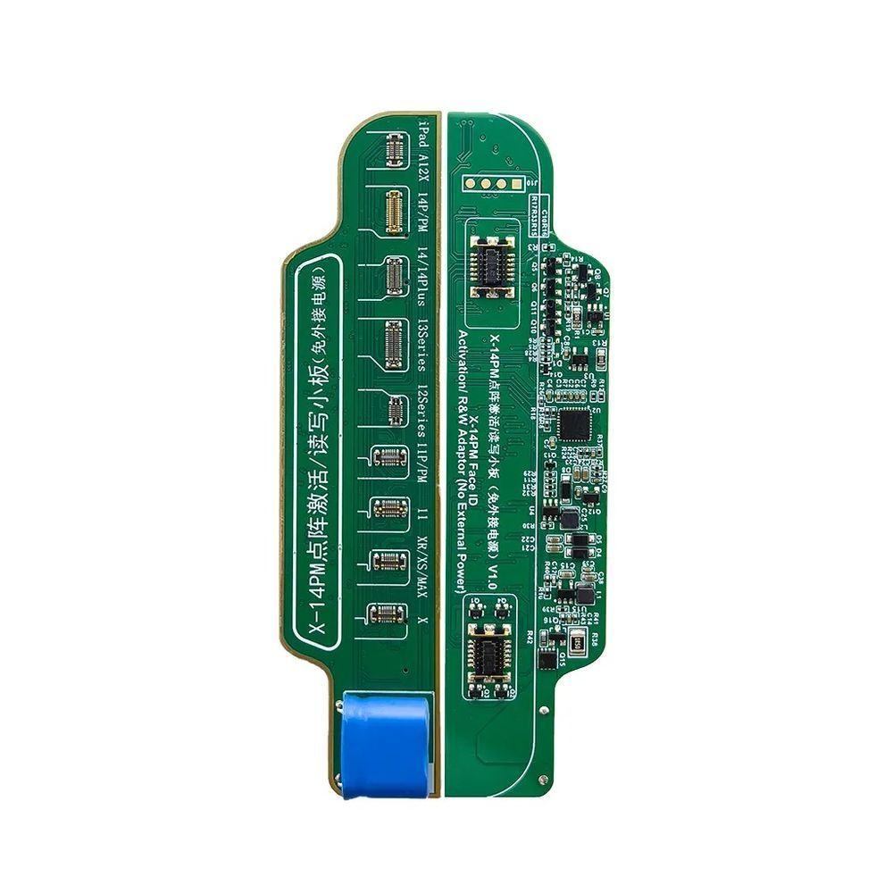 Плата для программатора JCID V1SE | V1S Pro iPhone X-14 Pro Max Face ID Activation Read | Write Adaptor 050962 фото