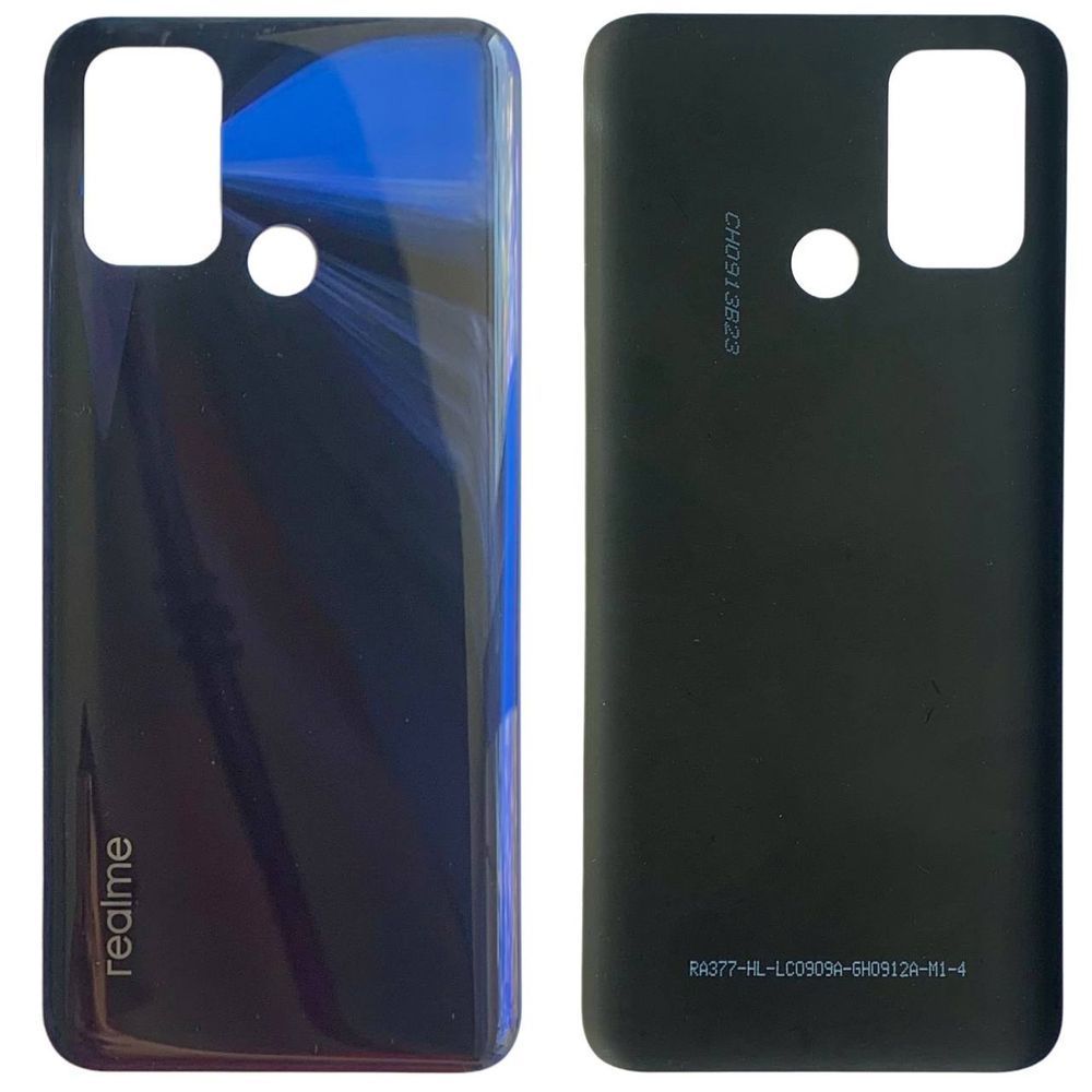 Задня кришка Realme 7i China black (без скла камери)  10728 фото
