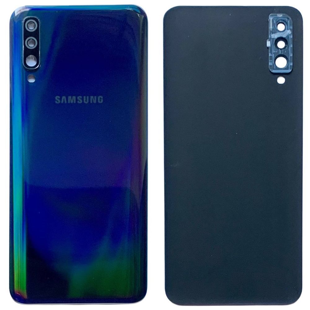 Задня кришка Samsung A505 Galaxy A50 2019 blue (зі склом камери) 6011 фото