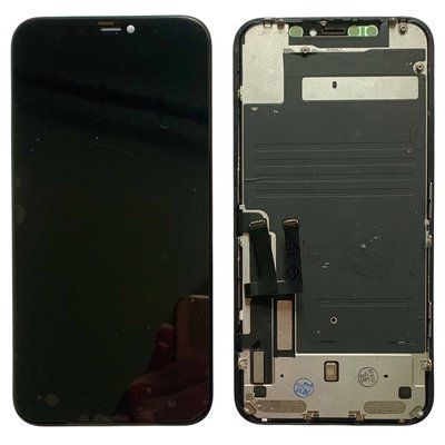 Дисплей для iPhone 11 з чорним тачскріном, Original (REF) 105011 фото