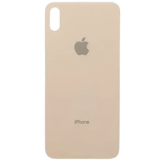 Задня кришка корпусу iPhone Xs Max Gold (великий виріз під камеру), Original (China) 140836 фото