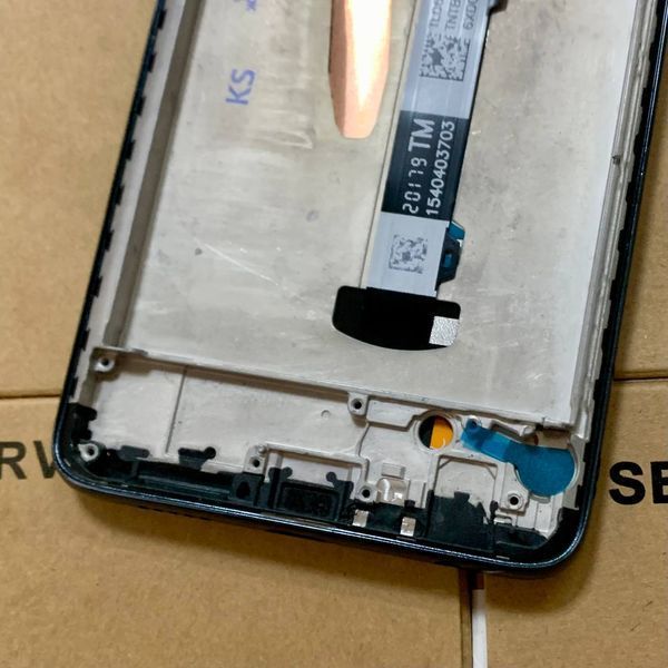Дисплей для Xiaomi Poco X3 NFC (M2007J20CG) з чорним тачскріном та корпусною рамкою, Original PRC 872567_2 фото