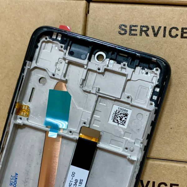 Дисплей для Xiaomi Poco X3 NFC (M2007J20CG) з чорним тачскріном та корпусною рамкою, Original PRC 872567_2 фото