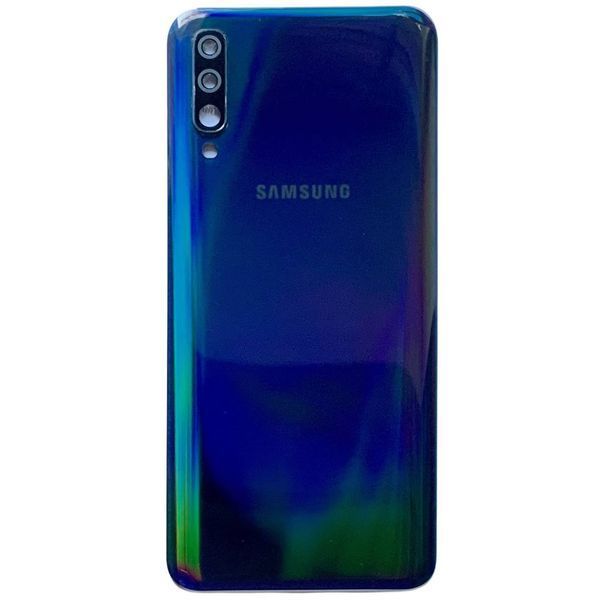 Задня кришка Samsung A505 Galaxy A50 2019 blue (зі склом камери) 6011 фото