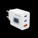 МЗП 3Port SENTEO Z-17 USB+2USB-C 3A GaN PD 30W 40352 фото 3