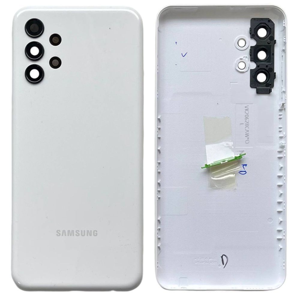 Задня кришка Samsung A135 | A137 Galaxy A13 2022 white (зі склом камери) 6053 фото