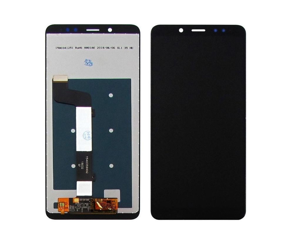 Дисплей для Xiaomi RedMi Note 5 (M1803E7SG | M1803E7SH) | RedMi Note 5 Pro (MEI7S | MEI7) з чорним тачскріном, Original PRC 104021 фото