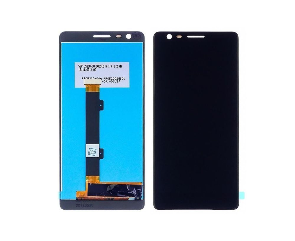 Дисплей для Nokia 3.1 (TA-1063 | TA-1057) з чорним тачскріном 19151 фото