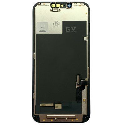 Дисплей для iPhone 13 з чорним тачскріном, GX OLED HARD 1408542 фото