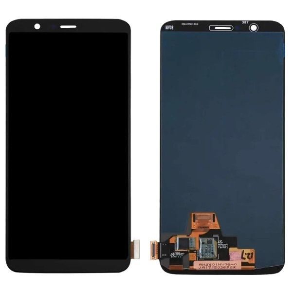 Дисплей для OnePlus 5T (A5010) з чорним тачскріном, OLED 346926 фото