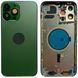 Корпус iPhone 13 Pro Max Green в зборі з тримачем SIM, кнопками, магнітами та сіткою, ver. USA, Original (China) 648087 фото