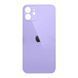 Задня кришка корпусу iPhone 12 Purple (великий виріз під камеру), Original (China) 150950 фото
