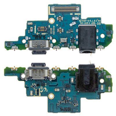 Роз'єм зарядки для Samsung A525F Galaxy A52 | Samsung A526B Galaxy A52 5G на платі з мікрофоном та компонентами, Original 062180 фото