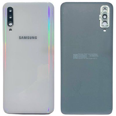 Задня кришка Samsung A505 Galaxy A50 2019 white (зі склом камери) 6010 фото