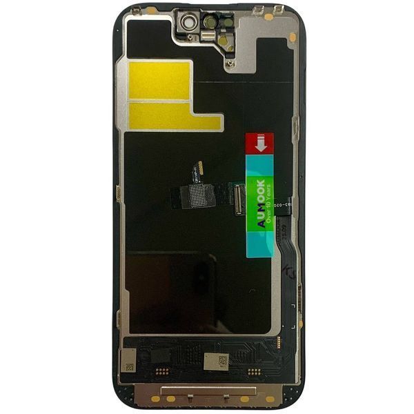 Дисплей для iPhone 14 Pro з чорним тачскріном, AUMOOK Prime SOFT OLED 120Hz (можна замінити мікросхему дисплею) 648230 фото