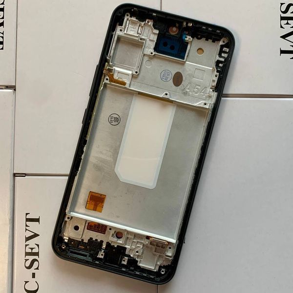 Дисплей для Samsung A346, Galaxy A34 5G 2023 з чорним тачскріном та корпусною рамкою, OLED 299169 фото