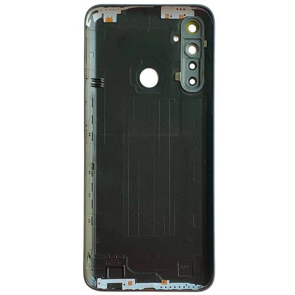 Задня кришка Realme 5i gray (зі склом камери)  10718 фото