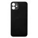 Задня кришка корпусу iPhone 12 Black (великий виріз під камеру), Original (China) 150940 фото