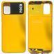 Задня кришка Xiaomi Poco M3 yellow (без скла камери) 0712339 фото