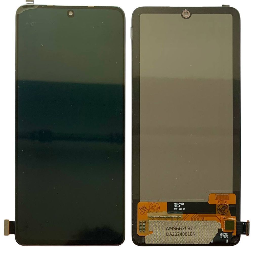 Дисплей для Xiaomi Redmi Note 11 Pro | Note 11 Pro 5G | Note 12 Pro 4G | Poco X4 Pro 5G з чорним тачскріном, OLED 9860600 фото