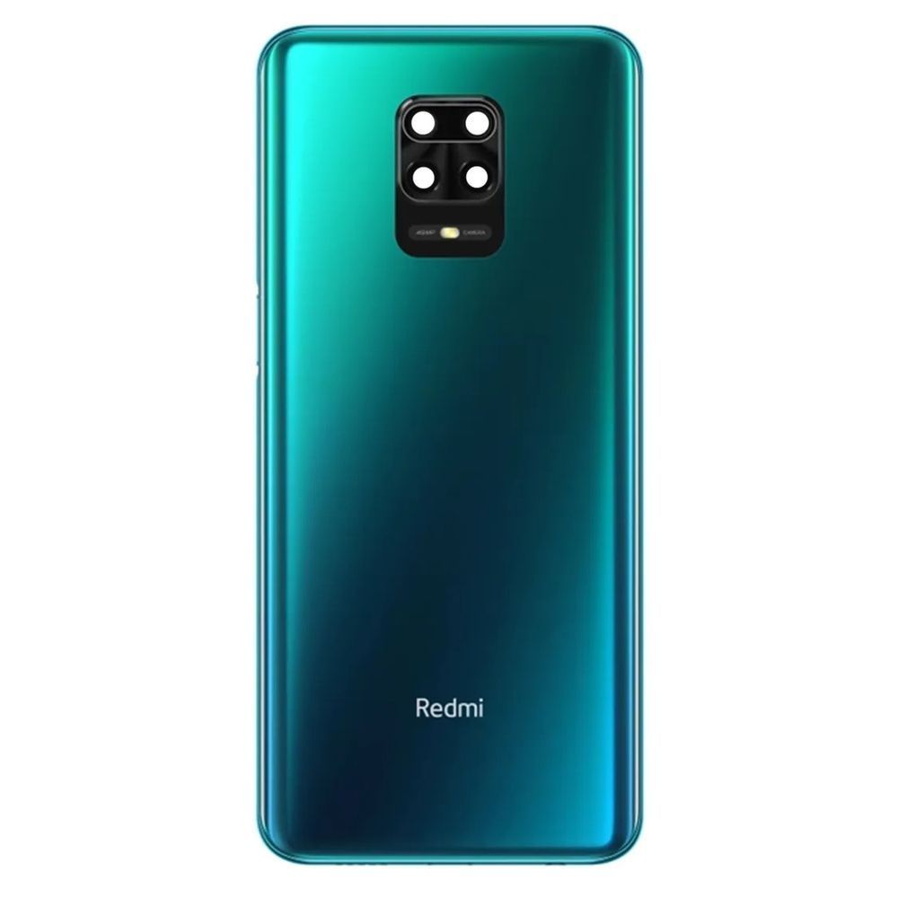 Задня кришка Xiaomi Redmi Note 9S green (зі склом камери) 0712372 фото