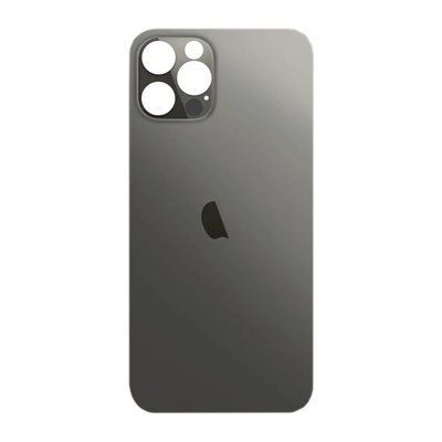 Задня кришка корпусу iPhone 12 Pro Gray (великий виріз під камеру), Original (China) 1408696 фото