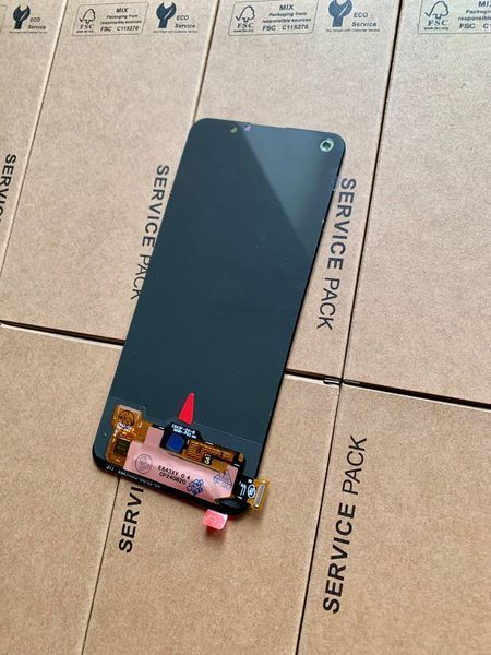 Дисплей для Realme 8 Pro (RMX3081) з чорним тачскріном, OLED 8500824_1 фото
