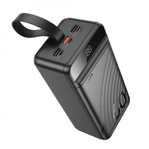 Power Bank HOCO J123C 60000MAH, QC | PD 22.5W black 648005 фото