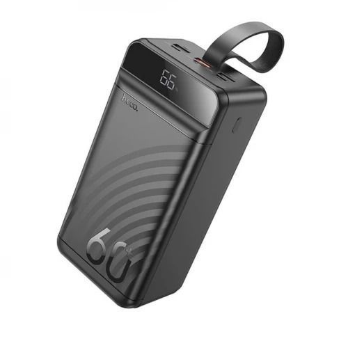 Power Bank HOCO J123C 60000MAH, QC | PD 22.5W black 648005 фото