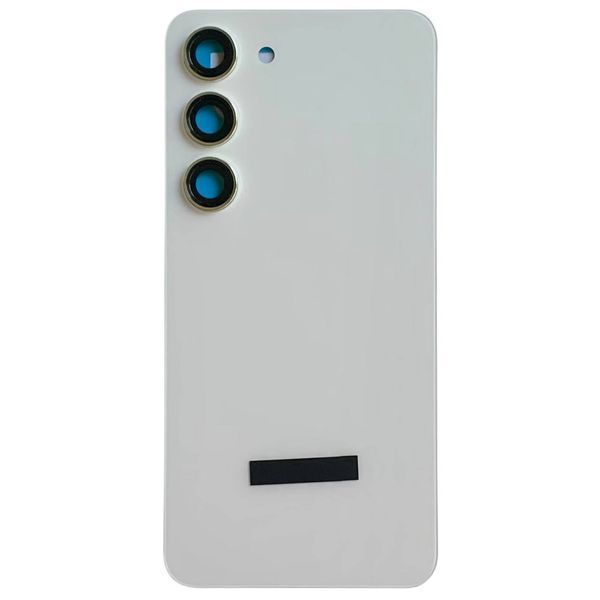 Задня кришка Samsung S911 Galaxy S23 white (зі склом камери) 1071200323 фото