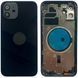 Корпус для iPhone 12 Black в зборі з тримачем SIM та кнопками, ver. USA, Original (China) 140858 фото