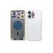 Корпус iPhone 13 Pro Max White в зборі з тримачем SIM, кнопками, магнітами та сіткою, USA 9211387 фото