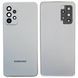 Задня кришка Samsung A525 | A528 Galaxy A52 2021 white (зі склом камери)  6030 фото
