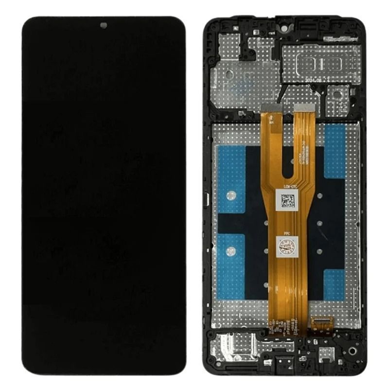 Дисплей для Samsung A065 Galaxy A06 2024 з чорним тачскріном та корпусною рамкою, INCELL 83373 фото