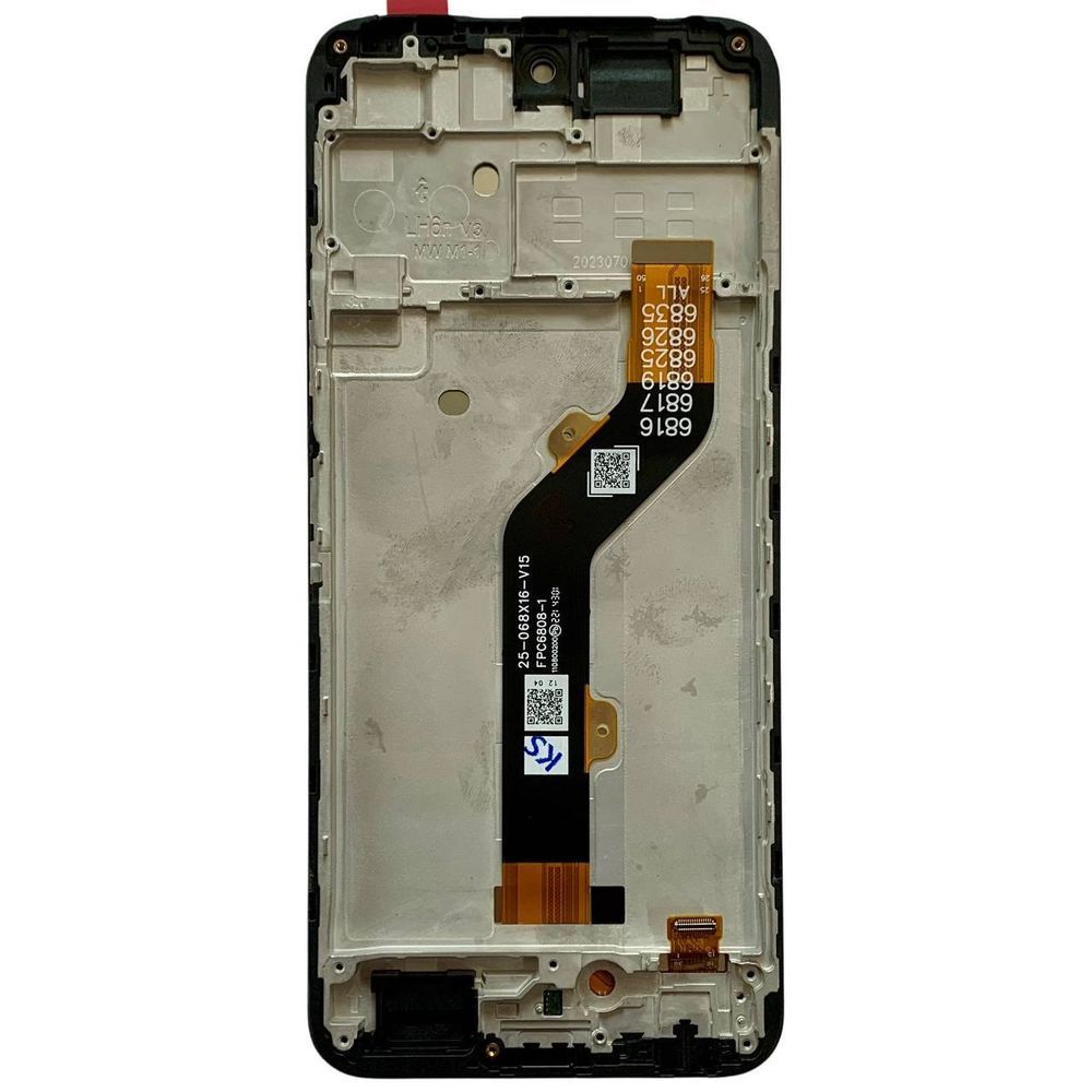 Дисплей для Tecno Pova Neo 3 з чорним тачскріном та корпусною рамкою, Original (PRC) 555719 фото