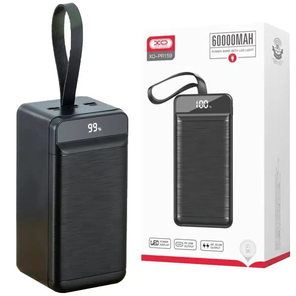 Power Bank XO PR159 PD20W/QC22.5W(60000mAh) 0700220 фото