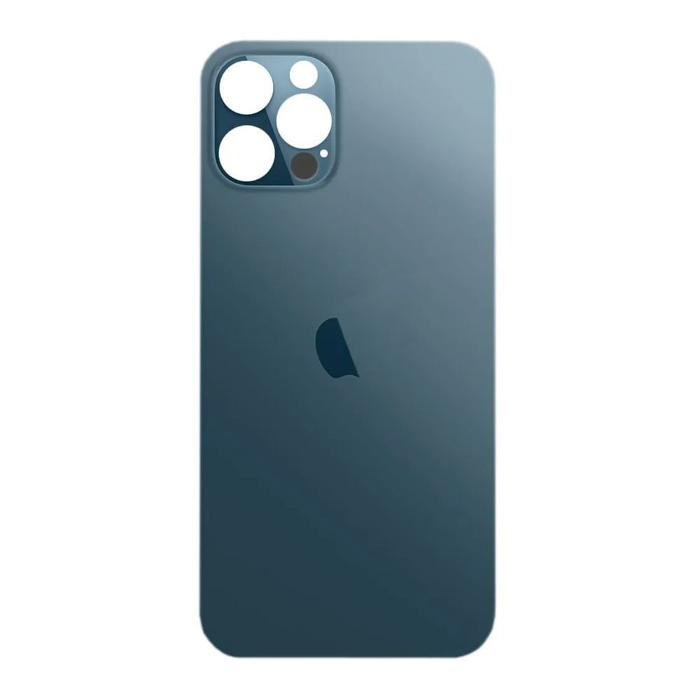 Задня кришка корпусу iPhone 12 Pro Blue (великий виріз під камеру), Original (China) 1408697 фото