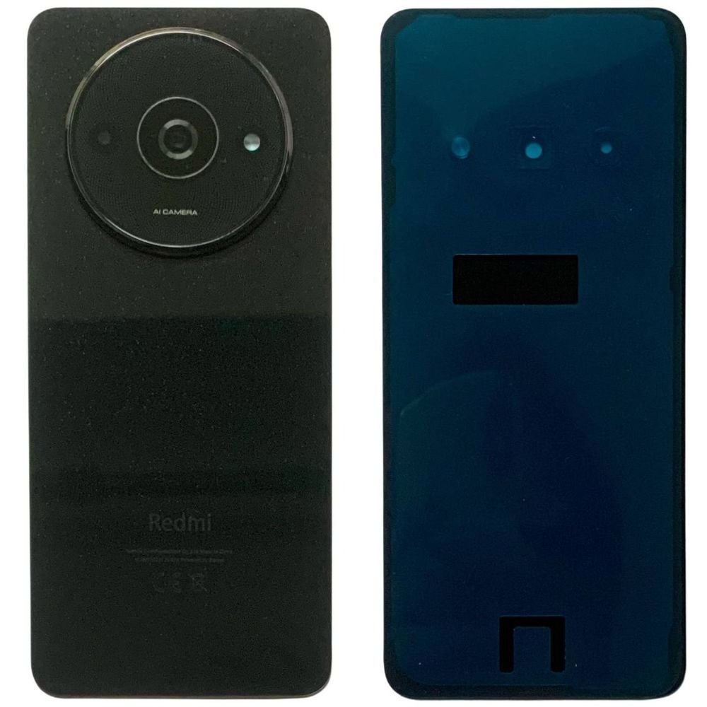 Задня кришка Xiaomi Redmi A3 black (зі склом камери) 0712399 фото