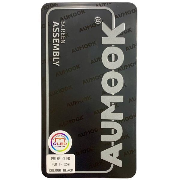 Дисплей для iPhone Xs Max з чорним тачскріном, AUMOOK Prime HARD OLED 150985 фото