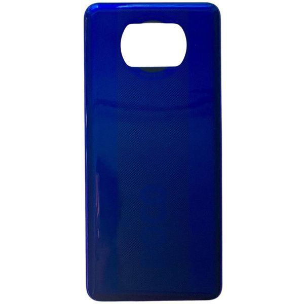 Задня кришка Xiaomi Poco X3 | Poco X3 Pro blue (без скла камери) 0712328 фото
