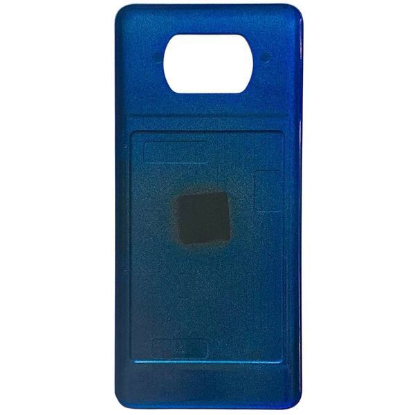 Задня кришка Xiaomi Poco X3 | Poco X3 Pro blue (без скла камери) 0712328 фото