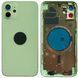 Корпус для iPhone 12 Green в зборі з тримачем SIM та кнопками, ver. USA, Original (China) 1056121 фото