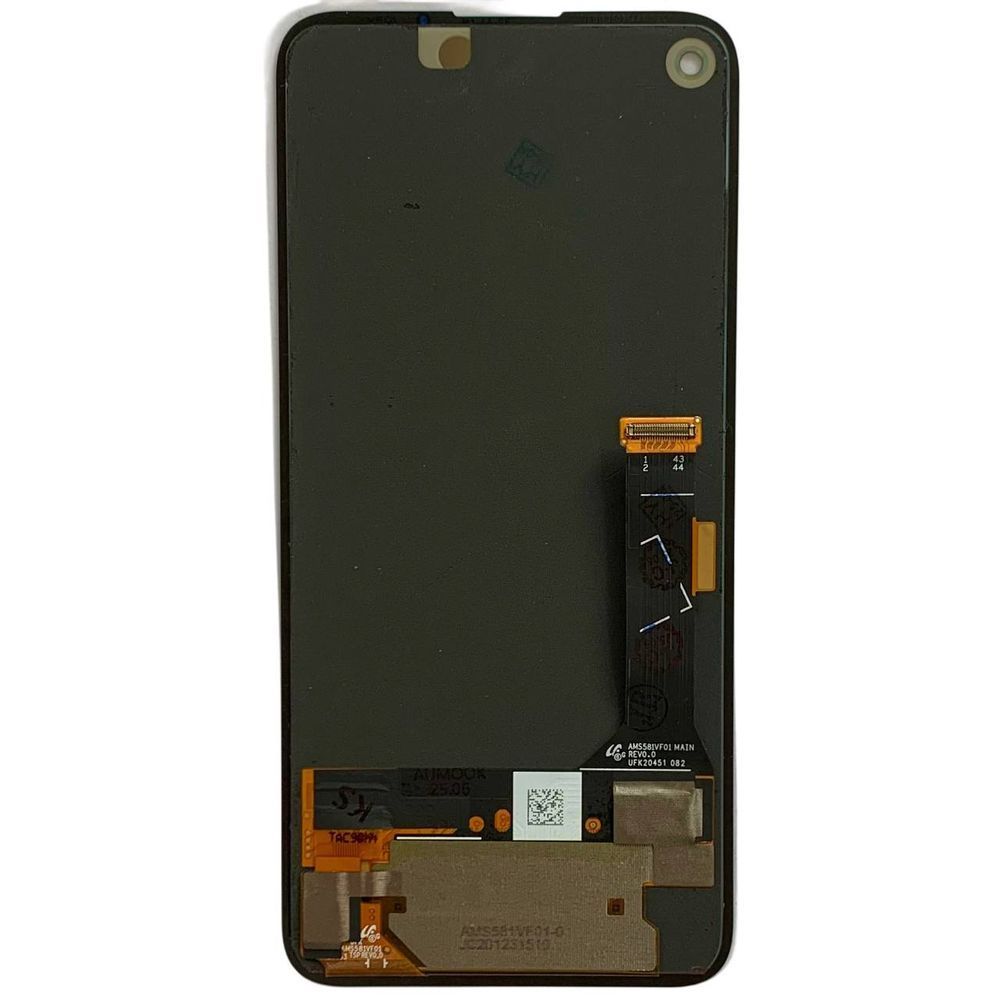 Дисплей для Google Pixel 4A 4G з чорним тачскріном, Original Refurbished 1090033 фото