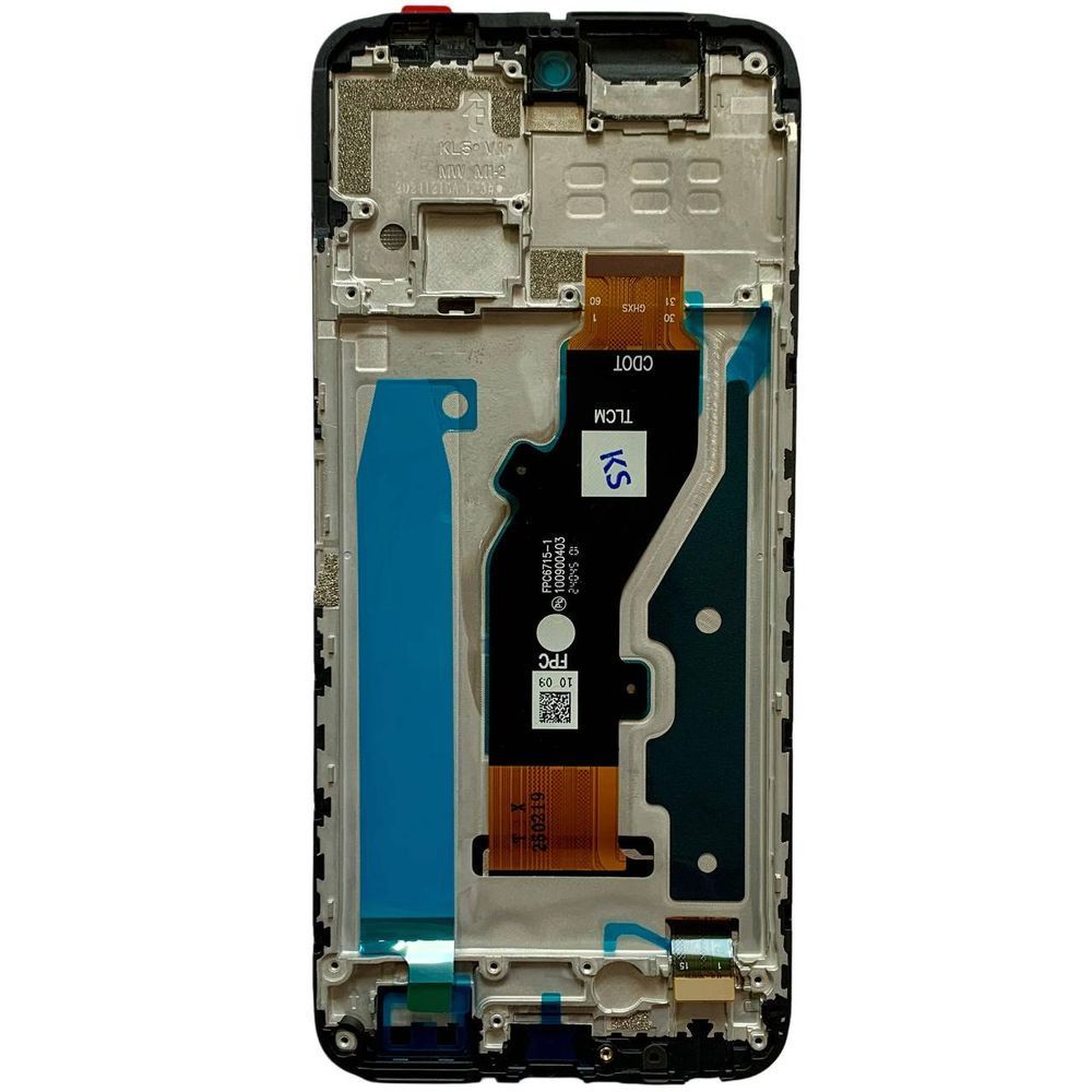 Дисплей для Tecno Spark 30C з чорним тачскріном та корпусною рамкою, Original (PRC) 555717 фото