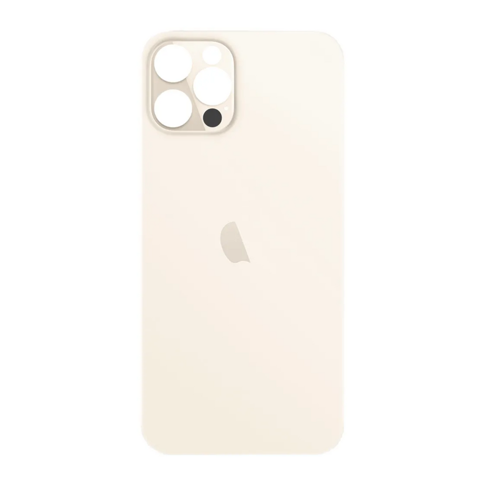 Задня кришка корпусу iPhone 12 Pro Gold (великий виріз під камеру), Original (China) 519551 фото