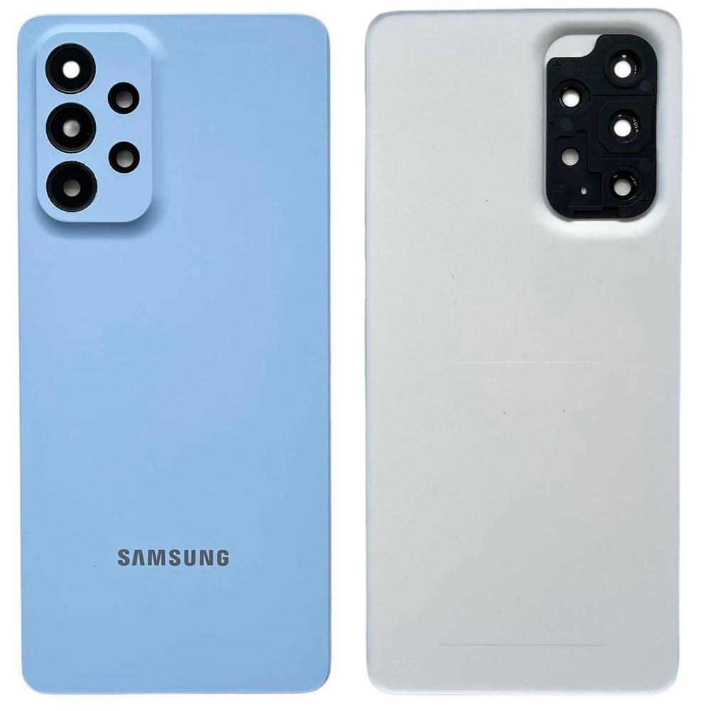 Задня кришка Samsung A536 Galaxy A53 (5G) 2022 blue (зі склом камери) 6040 фото