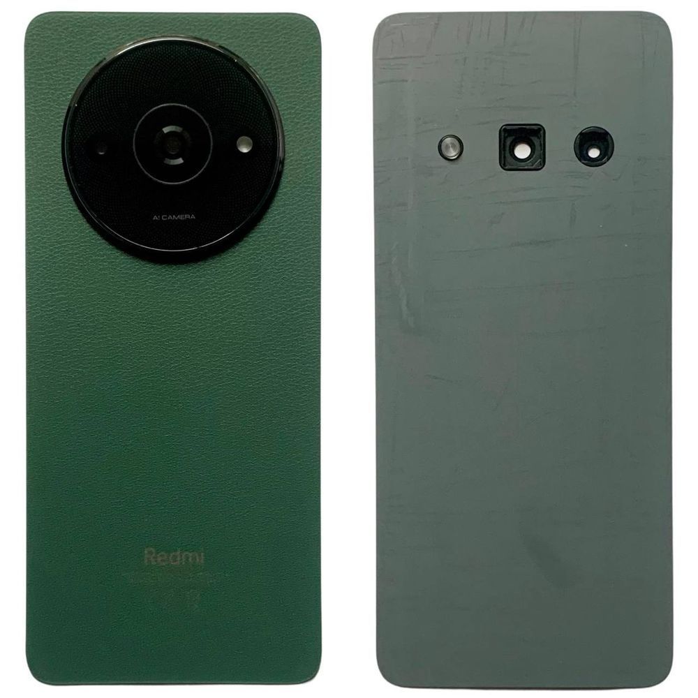 Задня кришка Xiaomi Redmi A3 green (зі склом камери) 0712401 фото