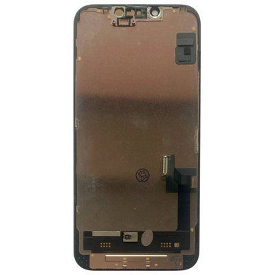 Дисплей для iPhone 14 (A2882 | A2649 | A2881 | A2884 | A2883) з чорним тачскріном, Original Self Welded 581280 фото