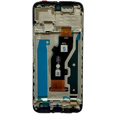 Дисплей для Tecno Spark 30C з чорним тачскріном та корпусною рамкою, Original (PRC) 555717 фото